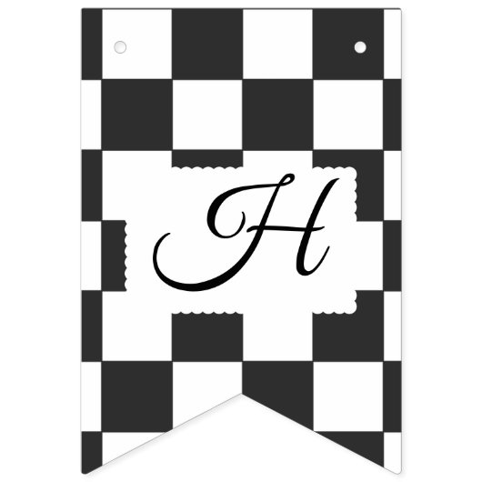 Bannière À Fanions Fille Racing fête d'anniversaire | Fast One & Two (Deuxième drapeau)