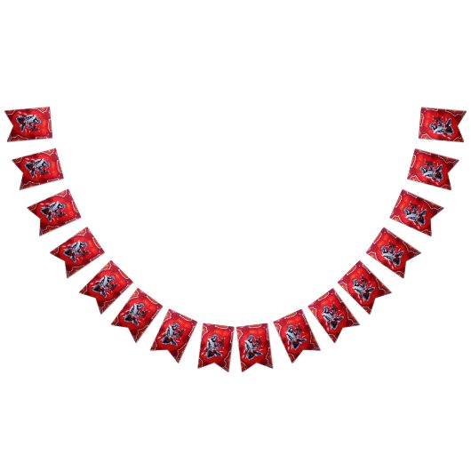 Bannière À Fanions Fire Spirit Art Bunting autochtone (Tout)