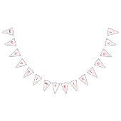 Bannière À Fanions First Birthday Valentine’s Day Banner (Tout)