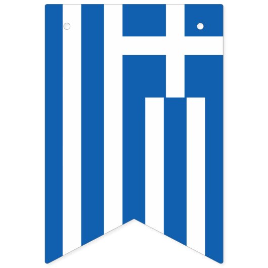 Bannière À Fanions Flag de Greece (Deuxième drapeau)