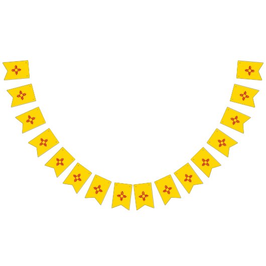 Bannière À Fanions Flag du Nouveau-Mexique (Tout)