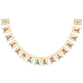 Bannière À Fanions Flamant rose Party - Flamingle Bunting Flag (Tout)