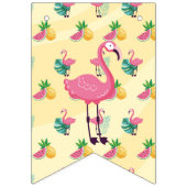 Bannière À Fanions Flamant rose Party - Flamingle Bunting Flag (Premier drapeau)