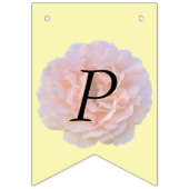 Bannière À Fanions Fleur Rose / Pink & Yellow / 30e anniversaire (Troisième drapeau)