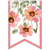 Bannière À Fanions Fleur sauvage (Premier drapeau)