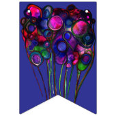 Bannière À Fanions Fleurs (Deuxième drapeau)