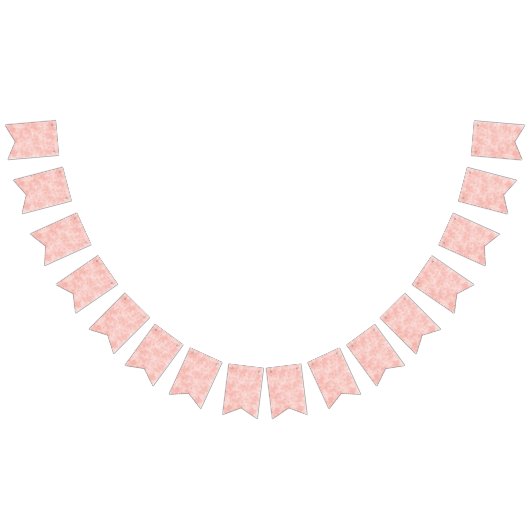 Bannière À Fanions Fleurs roses (Tout)