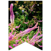 Bannière À Fanions Fleurs violettes (Premier drapeau)