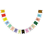 bannière à fanions Footprints of Glory – World Cup (Tout)