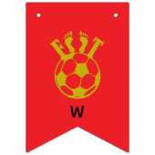 bannière à fanions Footprints of Glory – World Cup (Deuxième drapeau)