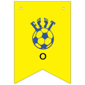 bannière à fanions Footprints of Glory – World Cup (Troisième drapeau)