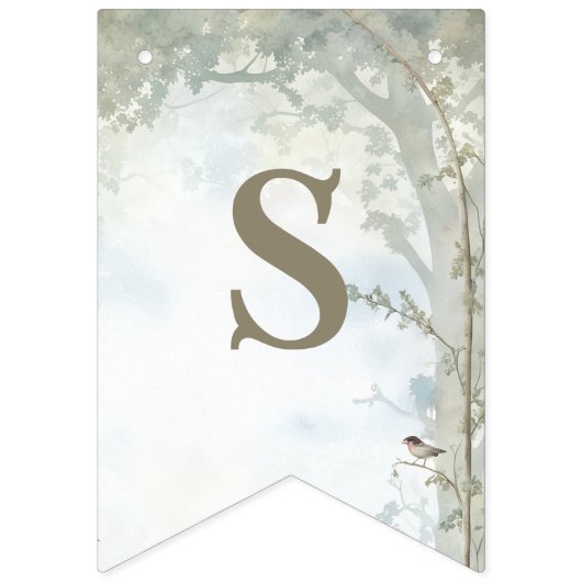 Bannière À Fanions Forêt enchantée Ethereal (Deuxième drapeau)