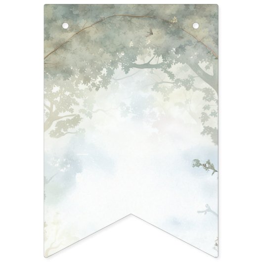 Bannière À Fanions Forêt enchantée Ethereal (Premier drapeau)