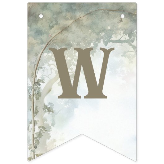 Bannière À Fanions Forêt enchantée Ethereal (Troisième drapeau)