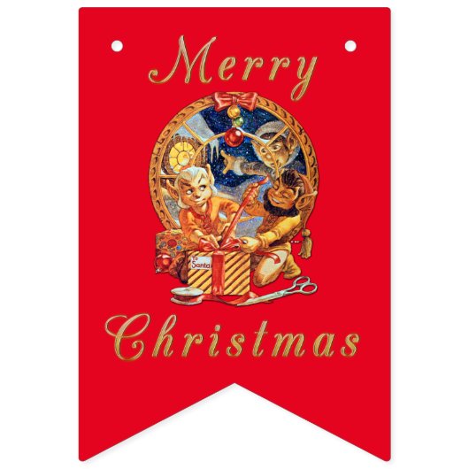 Bannière À Fanions Forfait dernier (Premier drapeau)