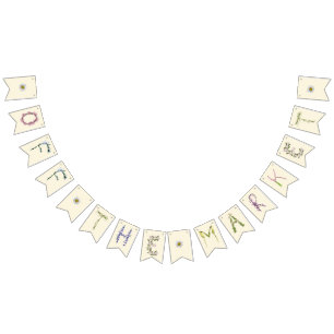 Bannière À Fanions Fraîchement du marché