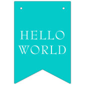 Bannière À Fanions Fraise Boy Berry Premier anniversaire Jalons  (Deuxième drapeau)