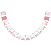 Bannière À Fanions Fraise Fille Berry Premier anniversaire Jalons (Tout)