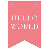 Bannière À Fanions Fraise Fille Premier anniversaire Jalons Photos (Deuxième drapeau)