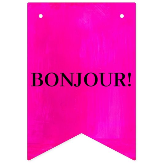 Bannière À Fanions français (Premier drapeau)