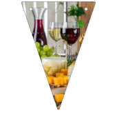 Bannière À Fanions Fromage et vin (Deuxième drapeau)