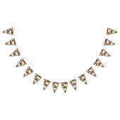 Bannière À Fanions Fun Noël Poinsettia Splendor (Tout)