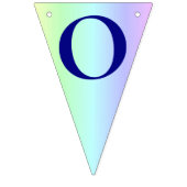 Bannière À Fanions Fun personnalisé, Colorful Rainbow Félicitations (Deuxième drapeau)