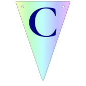 Bannière À Fanions Fun personnalisé, Colorful Rainbow Félicitations (Premier drapeau)