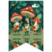 Bannière À Fanions Funghi Funk Fest (Premier drapeau)