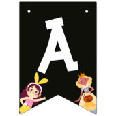 Bannière À Fanions Funky Géant Longue Banane Jaune Portant Chanson Ét (Troisième drapeau)