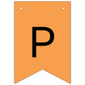 Bannière À Fanions Funny Carved Halloween Quatuor Citrouille (Troisième drapeau)