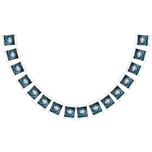 Bannière À Fanions Galaxie spirale dans l'espace (Tout)