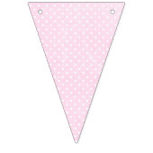 Bannière À Fanions Garland rose, violet et vert (Premier drapeau)