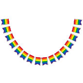 Bannière À Fanions Gay pride Lgbt rainbow strips (Tout)