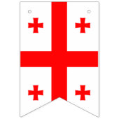 Bannière À Fanions Georgia flag bunting banner (Deuxième drapeau)
