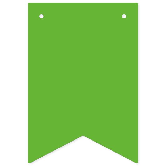 Bannière À Fanions Gingham vert (Deuxième drapeau)