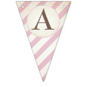 Bannière À Fanions Girl Retro Petit Citrouille Anniversaire Bunting (Troisième drapeau)