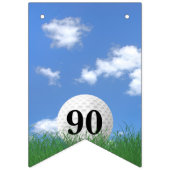 Bannière À Fanions Golf Ball pour 90e anniversaire Bunting Flags (Premier drapeau)