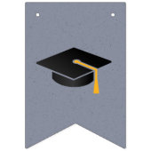 Bannière À Fanions Grad Class of 2022 Graduation Photo Moderne (Premier drapeau)