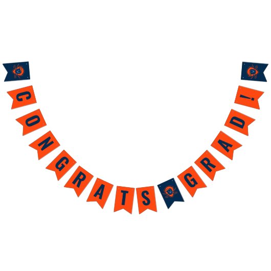 Bannière À Fanions Graduate de Virginia Cavaliers (Tout)