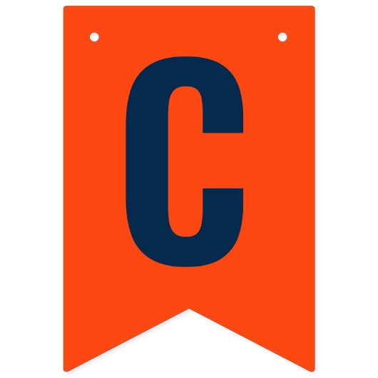 Bannière À Fanions Graduate de Virginia Cavaliers (Deuxième drapeau)