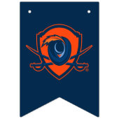 Bannière À Fanions Graduate de Virginia Cavaliers (Premier drapeau)