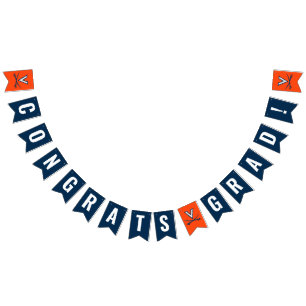 Bannière À Fanions Graduate de Virginia Cavaliers