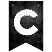 Bannière À Fanions Graduation 2025 Aigle Bald En Cuir (Deuxième drapeau)