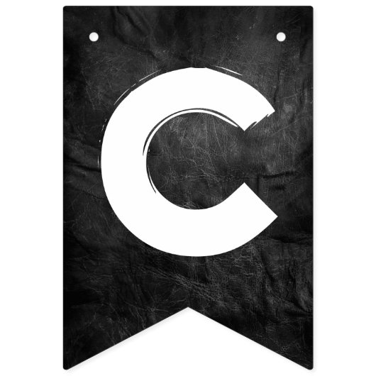 Bannière À Fanions Graduation 2025 Aigle Bald En Cuir (Deuxième drapeau)