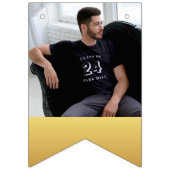 Bannière À Fanions Graduation personnalisée classique (Premier drapeau)