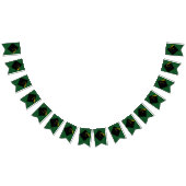 Bannière À Fanions Graduation verte (Tout)