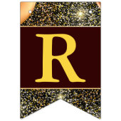 Bannière À Fanions Grand réouverture des ballons de Parties scintilla (Deuxième drapeau)