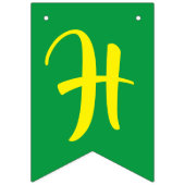 Bannière À Fanions Grenouille arborescente Anniversaire de enfant mûr (Deuxième drapeau)