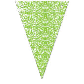 Bannière À Fanions Grunge Lime Texture verte (Premier drapeau)